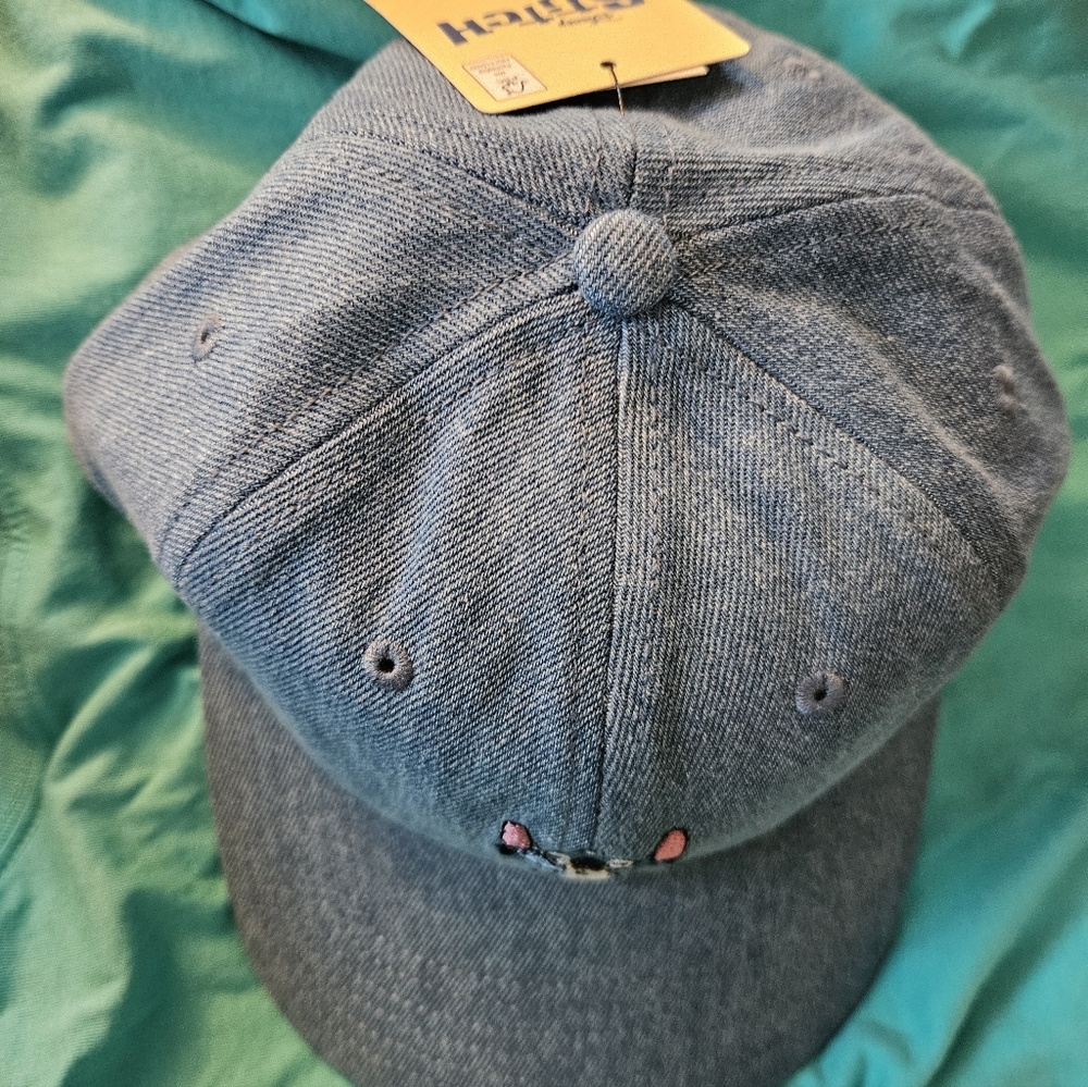 NWT Disney Stitch Adult Denim Hat - Picture 2 of 6